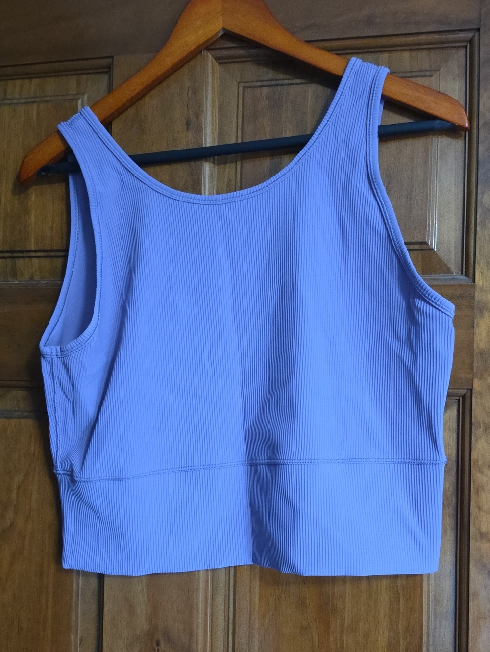lululemon athletica Lavender Ribbed Crop Tank